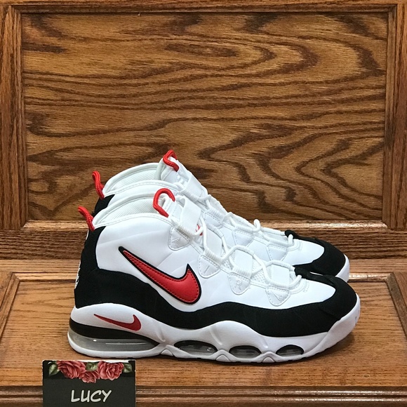 Nike Air Max Up Tempo '95 White Red Black - Picture 3 of 8